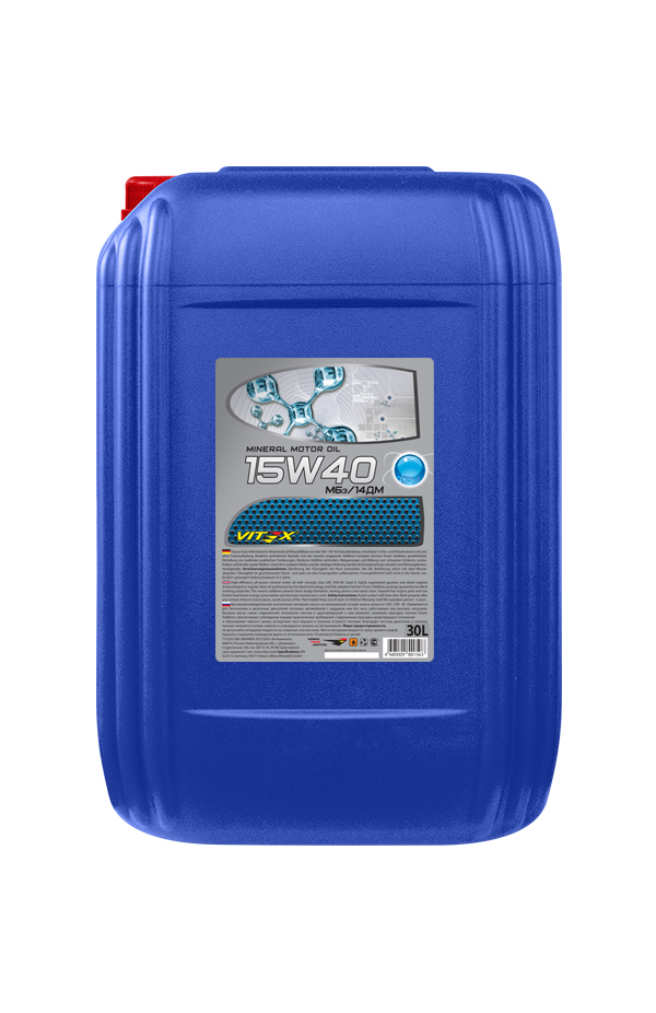 Масло моторное минеральное Vitex М-6з/14Г 15W40 30 л поставки в УрФО со складов в регионе