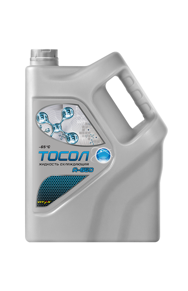 Жидкость охлаждающая низкозамерзающая Тосол Vitex А-65Д 10 кг