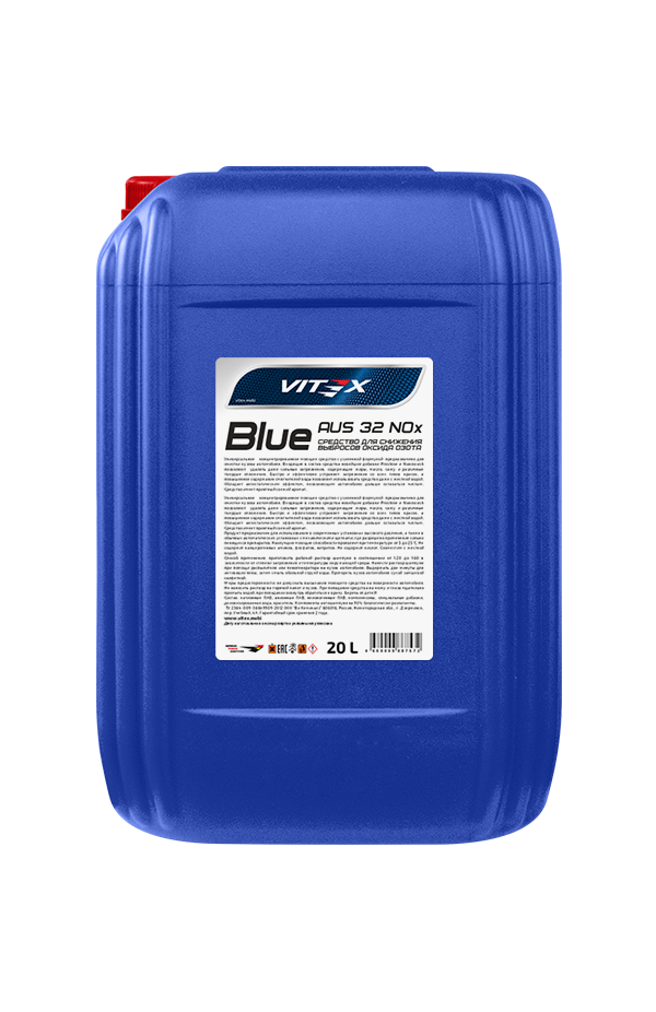 Средство для снижения выбросов оксида азота Vitex Blue AUS 32 NOx 20 л