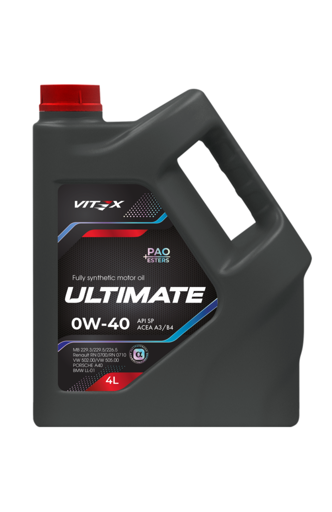 Моторное масло Vitex Ultimate – синтетика премиум-класса